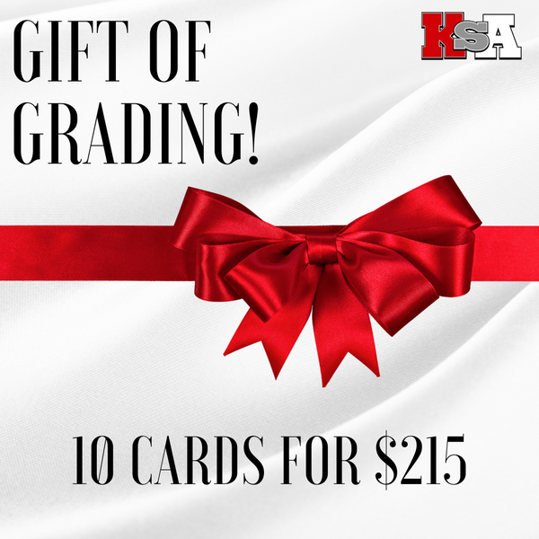 Gift of Grading - 10 Cards for $215