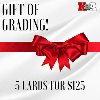 Gift of Grading - 5 Cards for $125