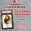 March Madness Sale! - 20 Cards for $350